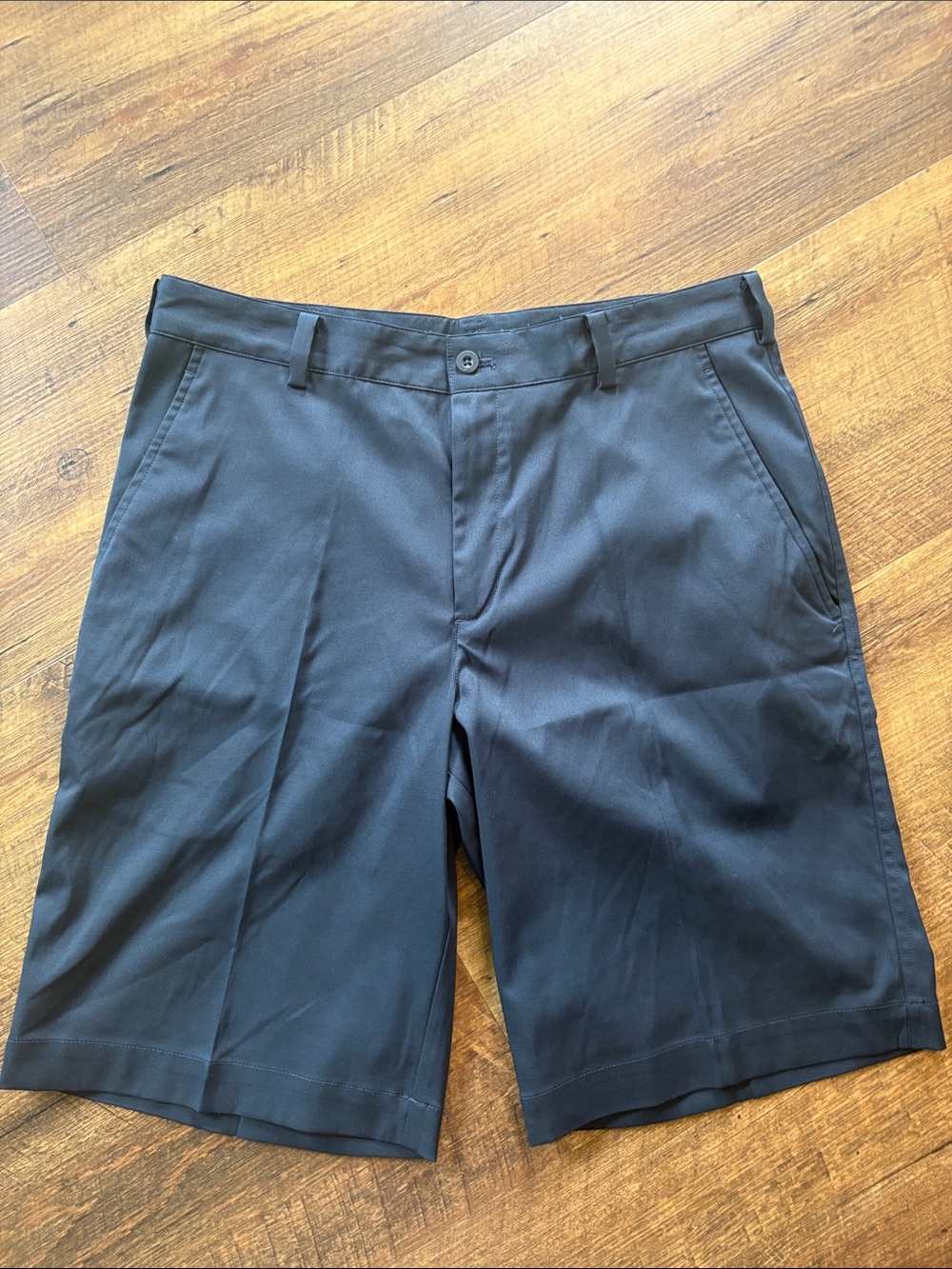 Nike Golf Flat Front Tech Navy Blue Shorts